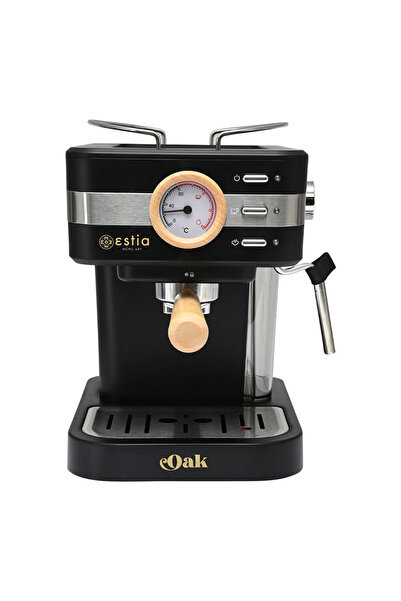 estia Μηχανή εσπρέσο OAK 950W 20bar 1.2λτ Μαύρο 06-18986