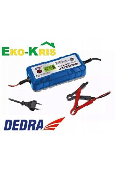 dedra Încărcător de baterii cu microprocesor, reîncărcabil, auto, 4A, LCD, 6/...