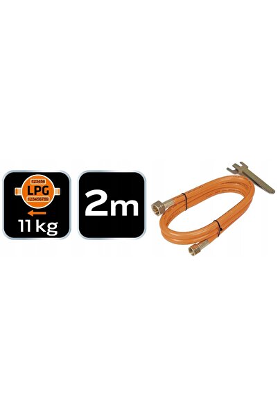 NEO Tools Furtun de gaz NEO 2m/200cm CONEXIUNE