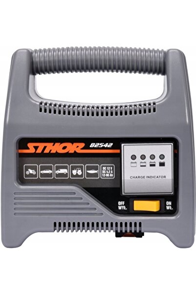 Sthor PROSTOWNIK 12V 6A 90AH INDICATOR LUMINOS DE ÎNCĂRCARE LED 82542