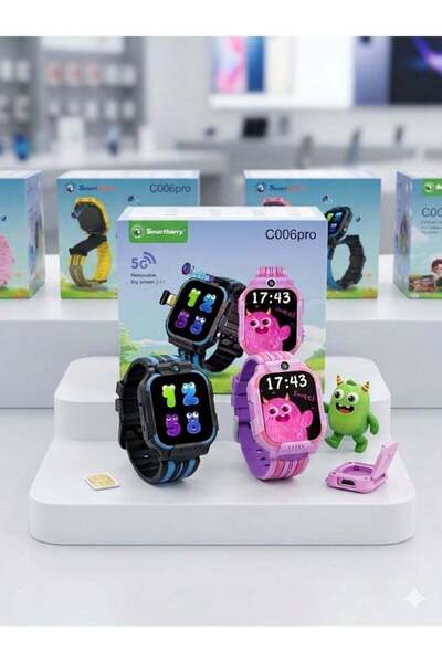 SMART BARRY Smartbarry C006 Pro Kids Smart Watch for Boys & Girls, 2.01” Big ...