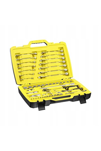 STANLEY SINCE 1913 STANLEY SET CHEI DE TUBULARE 1/4'' 1/2'' 50 PIESE