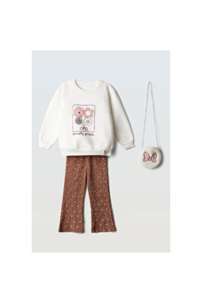 Ebita Ecru Leggings Set