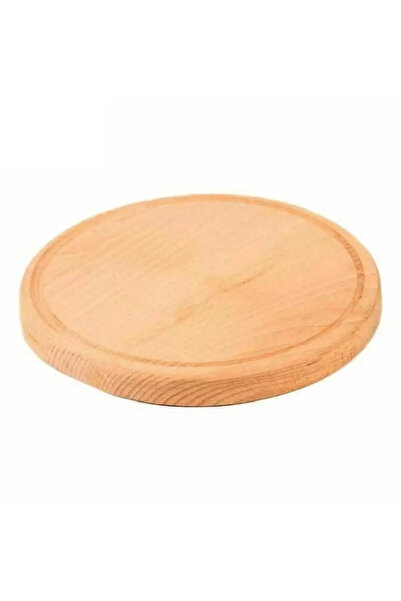 Perfect Home Masă de tăiat din lemn rotundă 24 cm