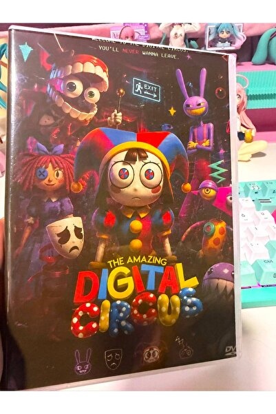 nihonwosekai The Amazing Digital Circus Anime Dvd Tasarım Kutu