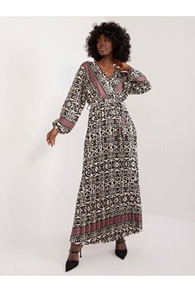 Italy Moda Rochie Dama Maxi, Lejera, ITALY MODA, Bej