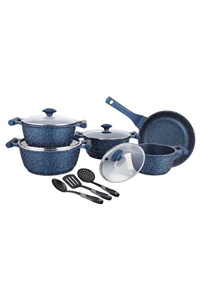 generel Essentials Granite 12-Piece Cookware Set