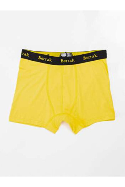 Berrak Boxeri Dama Bumbac, BERRAK, Galben Marimi Mari Model BR-BK-4476.28P