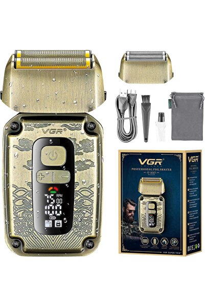 VGR V-337 Electric Foil Shaver Men – Cordless USB Rechargeable Razor for Face...