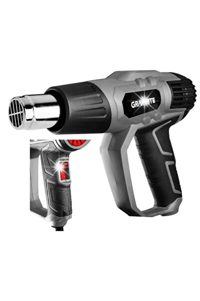 graphite OPALARKA 2000W GAMA DE TEMPERATURI 50-550°C 3 TREAPTĂRI DE VITEZĂ