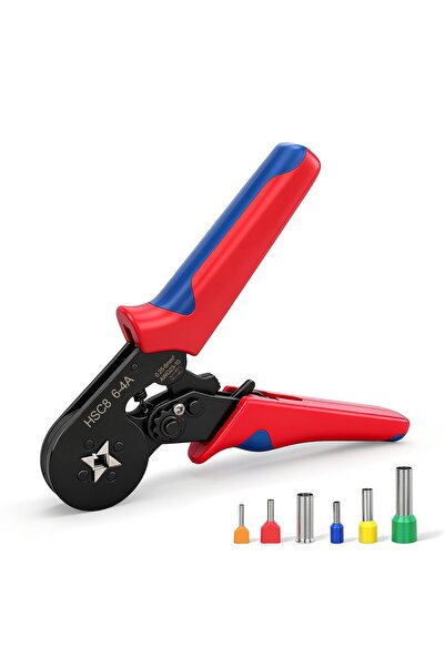maasco Hsc86-4a yüksük sıkma pensesi (4 köşeli) 0.25-10 mm2