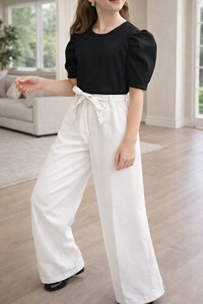 shop Girls' Woven Summer Sports Pants White Do Not Show the Inside