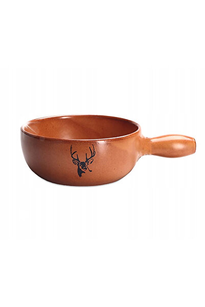 innature Bol de fondue din teracotă, lucrat manual, italian.
