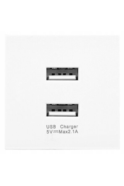 Orno Modul încărcător 2 x USB 2,1A/5V OR-GM-9010/W/USBX2