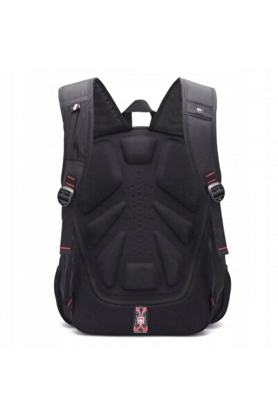 Supero Rucsac pentru laptop de 17 inch cu port USB, urban, școlar, de călător...