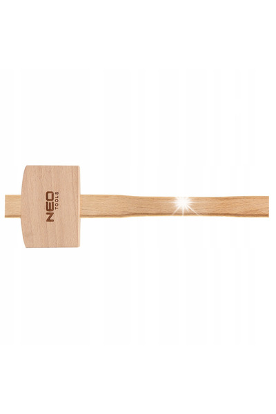 NEO Tools Ciocan de lemn 315g, 100x70x46mm Neo 25-076