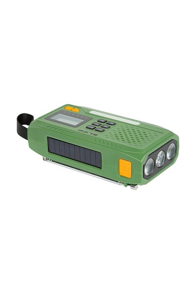 Blow Radio solar, pentru construcții, pentru camping, AM/FM, dinam, lanternă,...