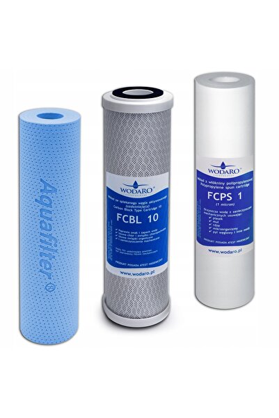 wodaRO Cartușe GRAPHITE RO7 Service Anual Set Filtru de Apă 7 Etape