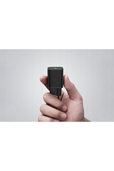 Baseus Încărcător de rețea, adaptor rapid tip bloc EU pentru iPhone USB-C PD 20W