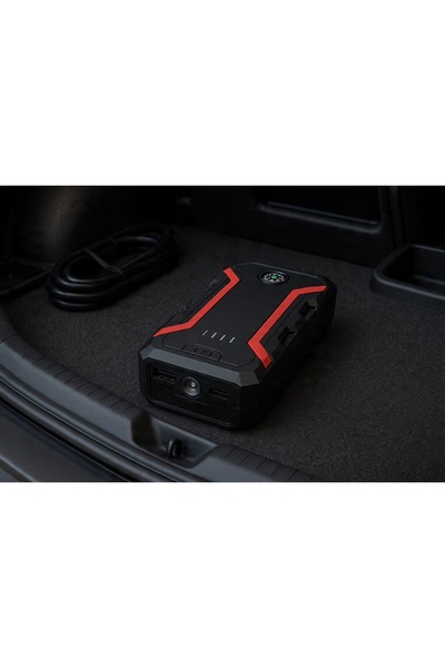 Extralink Robot de pornire auto, Powerbank 12V, Lanternă, 22.2 Wh, 14.8V, 600A