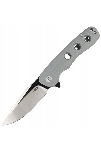 Bestech Cuțit pliabil Arctic Grey G10, Negru / Satinat D2 (BG33C-1)