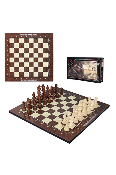Sera Oyun Aletleri Classic Wooden Chess Set, Classic Wooden Pieces