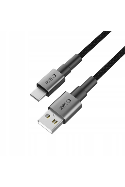 Tech-Protect Cablu ULTRABOOST DNA USB-A / USB-C 15W 3A 25CM Gri