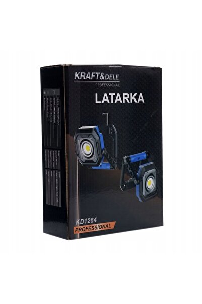 Kraft&dele Lampă de atelier LED 2000 LM Baterie 4000m Ah Magneți USB-C