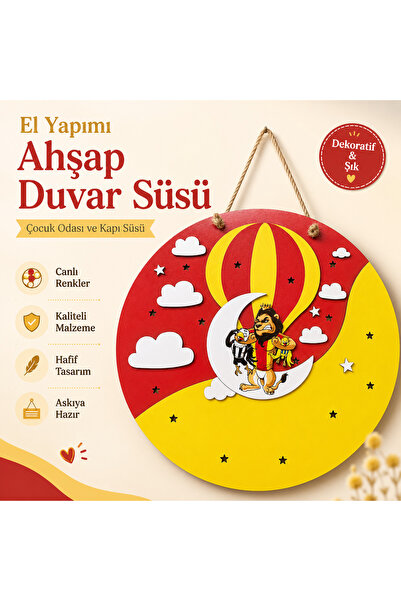 Dekoratif Galatasaray Kapı süsü