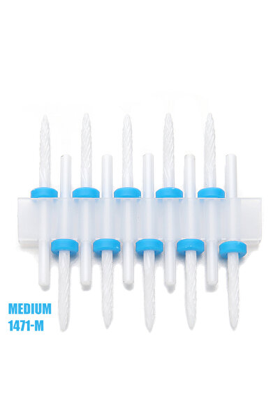 choice2 M 10Pcs Ceramic Nail Drill Bits Milling Cutter Set for Manicure & Ped...