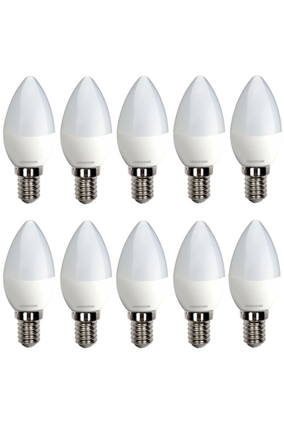 OEM Set 10 Becuri cu led 4W E14 Lumina calda LF 3042