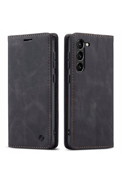 spacecase Husă tip carte din piele pentru Galaxy S23+, cu funcție portofel și...