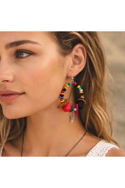 idei Pair of hanging earrings made of Lightweight material, various designs, ...