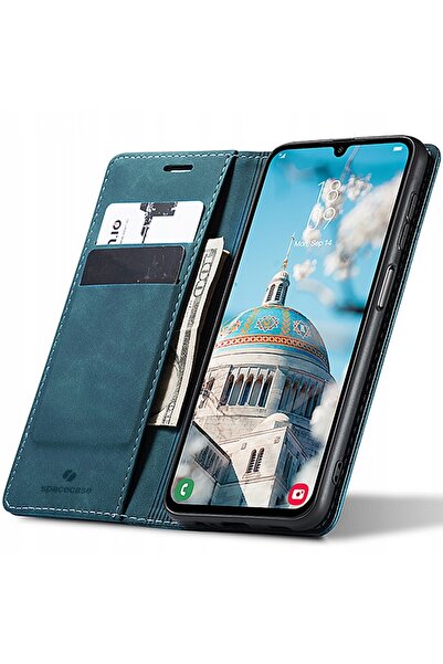 spacecase Husă tip carte din piele pentru Galaxy A55 5G, cu funcție portofel ...