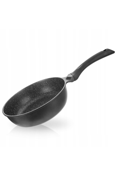 Orion Tigaie adâncă din granit pentru prăjit și gătit în marinadă, 24 cm, com...