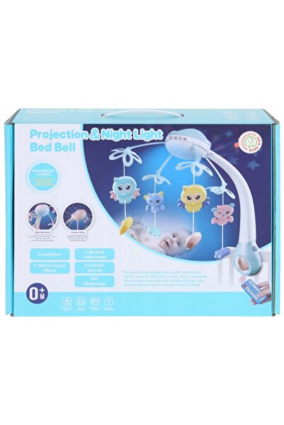 Nobo Kids Carusel pentru pătuț, muzical, proiector, reglare și telecomandă