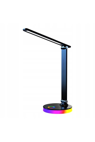 Milagros jewelry Lampă de birou Bruno Black 5W LED RGB