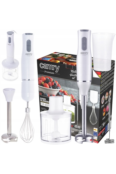 CAMRY BLENDER MANUAL MULTIFUNCȚIONAL MALAKSER 800 W, MIXER, TOACĂTOR, SPUMATOR