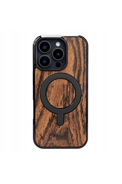 BewooDesign Husă din lemn Bewood pentru iPhone 16 Pro BOCOTE cu MagSafe