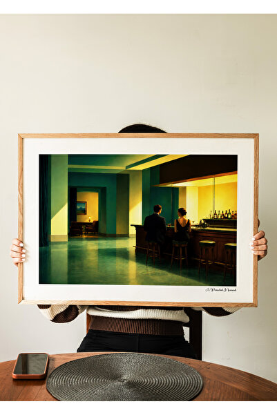 ARTHOUSECOLLECTIVE Mirni trenutak - Tiha noć zajedno - Poster bez okvira