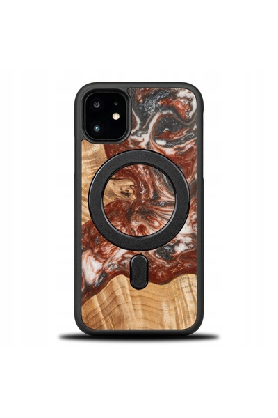 BewooDesign Husă Bewood Unique pentru iPhone 11 - Planete - Venus cu MagSafe