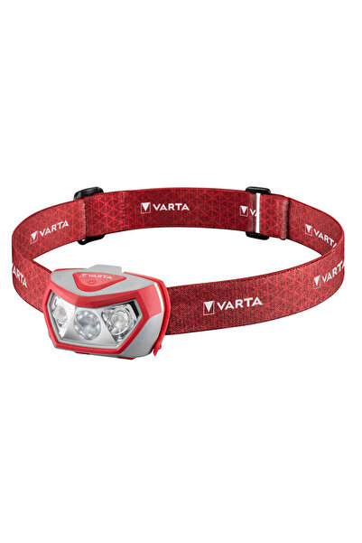 Varta Φακός κεφαλής LED για υπαίθρια αθλήματα H20 Pro, 200lm, IPX4, κόκκινο