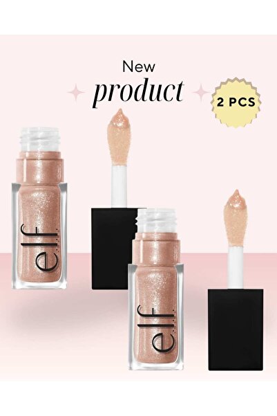 e.l.f cosmetic GLOW REVIVER LIP OIL - CRYSTAL BALLER 2 PACK