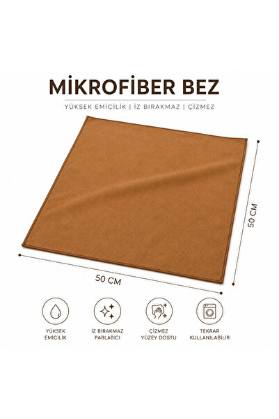 Atlas Kumass İz Bırakmayan Premium Mikrofiber Temizlik Bezi – Çok Amaçlı Yüks...