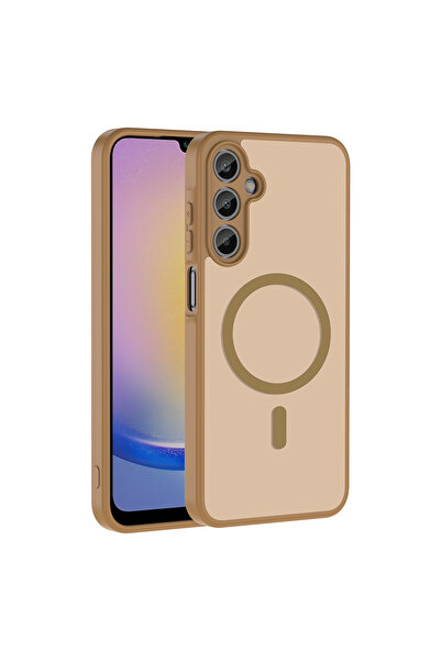 zore Galaxy A16 Case Magsafe Camera Protected Matte Anti-Fingerprint Omsy