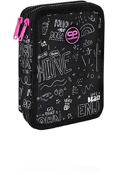 Cool Pack Penar echipat Jumper XL, 38 piese, 2 fermoare, B&W Scribble, CoolPack