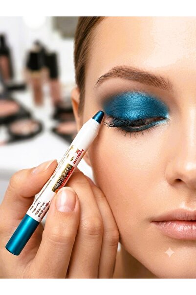 madam shushu Dv Wide Size Metallic Eyeliner (Pencil Can Be Sharpened with a S...