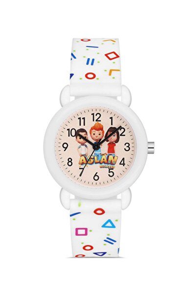 DAVID GUNER Wristwatch White Dial White Case Dg-8684La-A16