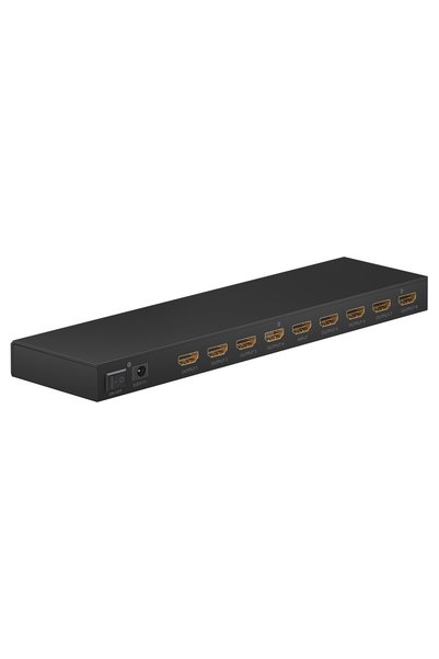 goobay HDMI splitter 58484, 8 σε 1, 4K/60Hz, μαύρο