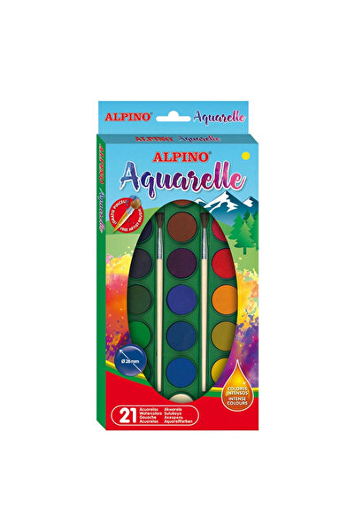 Alpıno Sulu Boya 21 Renk (AQ-02)